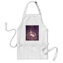 Vintage Unicorn In Captivity Tapestry Apron