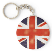Vintage Union Jack Keychain