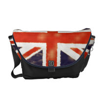Vintage Union Jack Messenger Bag