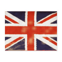 Vintage Union Jack Postcard