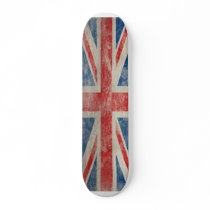 Vintage Union Jack Skate Board