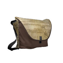 Vintage United States Constitution Messenger Bag