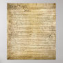 Vintage United States Constitution Print