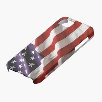 Vintage US Flag Flying High iPhone 5 Case