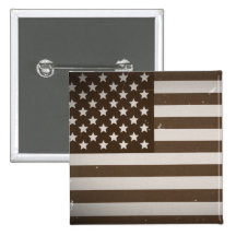 Vintage USA Flag Buttons
