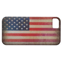 Vintage USA Flag iPhone 5 Cover at Zazzle