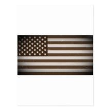 Vintage USA Flag Postcards
