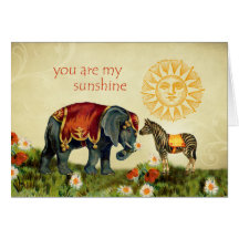 Vintage Valentine Animals in Love Cards