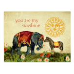 Vintage Valentine Animals in Love Post Cards