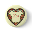 Vintage Valentine Button by Vintage_Gifts Vintage Valentine Button