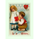 Vintage Valentine card