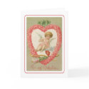 Vintage Valentine card