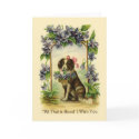 Vintage Valentine card