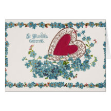vintage valentine card