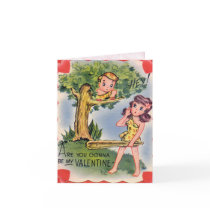 Vintage Valentine Card for Kids!