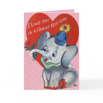 Vintage Valentine Card for Kids