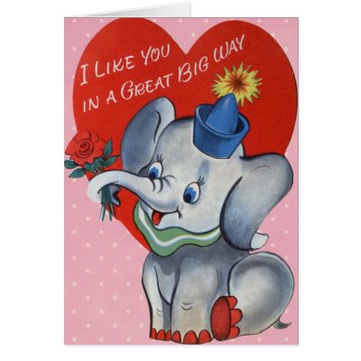 Buy e greeting cards for kids - Vintage Valentine Card for Kids