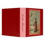 Vintage Valentine Cards Vinyl Binders