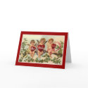 Vintage valentine cuipid, Be, Mine, XXXOO cards