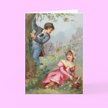 Vintage Valentine Greeting Card