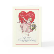 Vintage Valentine Greeting Card