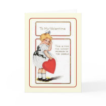 Vintage Valentine Greeting Card