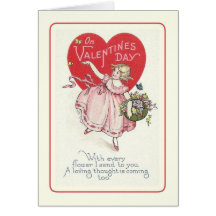 Vintage Valentine Greeting Card