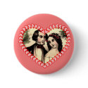 Vintage Valentine Photo Button by Vintage_Gifts Vintage Valentine Photo Button