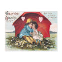 Vintage Valentine Postcard postcard