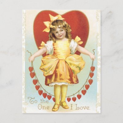 Vintage Valentine Postcard by golden_oldies