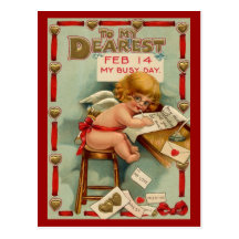 Vintage Valentine Postcard