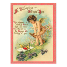 Vintage Valentine Postcard