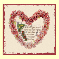 Vintage Valentine Poster posters by vintagegiftmall Vintage Valentine Poster posters