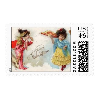 Vintage Valentine Stamp stamp