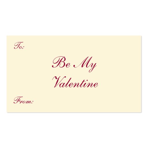 Vintage Valentine Victorian Angel Cupid Rose Heart Business Card (back side)