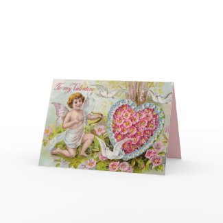 Vintage Valentines Day Card card