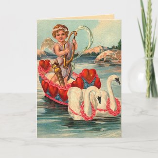 Vintage Valentine's Day Card card