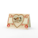Vintage Valentine's Day Card card
