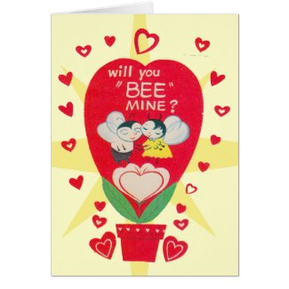 Vintage Valentines Day Card