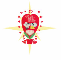 Vintage Valentines Day Card Photo Cutouts