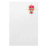 Vintage Valentines Day Card Stationery Design