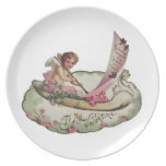 Vintage Valentine's Day plate plates
