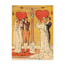 Vintage Valentines postcards