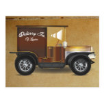 Vintage Van Postcard