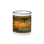 Vintage Vegetable Label Mugs