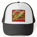 Vintage Vegetable Label; Olney & Floyd Sugar Corn hats