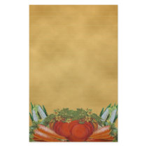 Vintage Vegetables Stationery -Lined