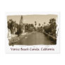 Vintage Venice Beach Canals Postcard!