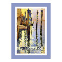 Vintage Venice Italy Travel Large Poster posters