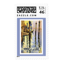 Vintage Venice Italy Travel Medium Postage